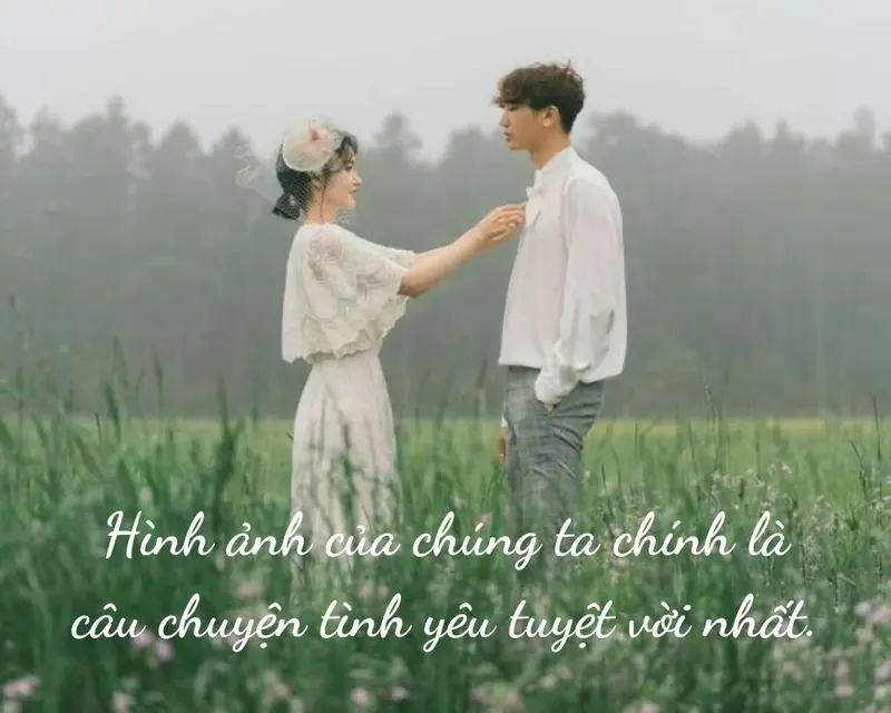 Cùng điểm qua những status đăng ảnh cưới ngọt ngào dành cho bạn nhé